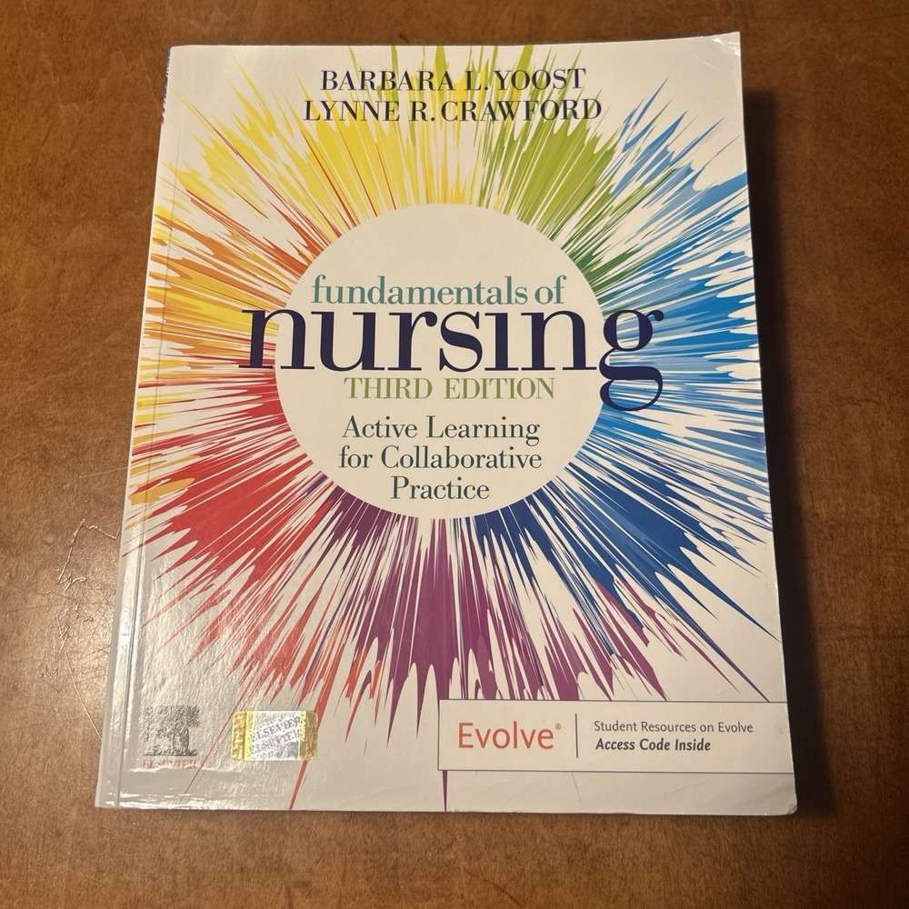 Fundamentals of Nursing 3rd Ed Yoost Crawford Elsevier Textbook 9780323828093